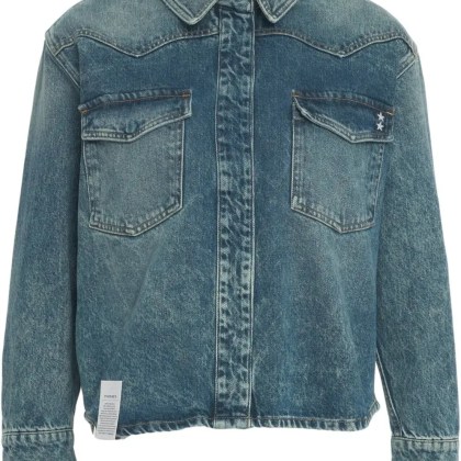 ICON DENIM - Denim overshirt %27Norah%27 - Größe L - blau ICON DENIM - Denim overshirt %27Norah%27 - Größe L - blau