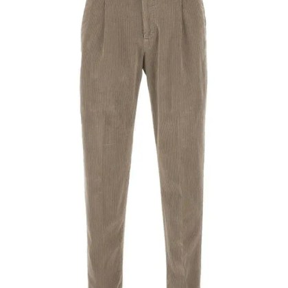 Pt01 - Wide Ribbed Velvet Trousers - Größe 54 - beige Pt01 - Wide Ribbed Velvet Trousers - Größe 54 - beige