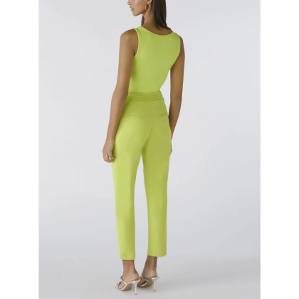 Oui - Jerseyhose FEYLIA - Größe 42 - grün – Bild 4