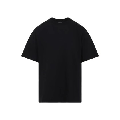 Rick Owens - Relaxed-Fit Black Cotton T-Shirt With Classic Crew - Größe L - schwarz Rick Owens - Relaxed-Fit Black Cotton T-Shirt With Classic Crew - Größe L - schwarz