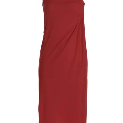 Atlein - Long Stretch Jersey Skirt - Größe 38 - rot Atlein - Long Stretch Jersey Skirt - Größe 38 - rot