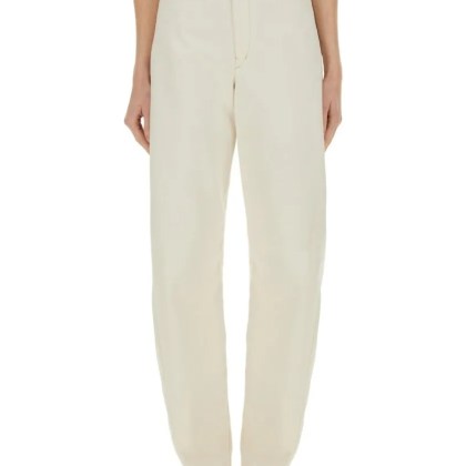 Lemaire - "Twisted" Five Pocket Pants - Größe 36 - weiß Lemaire - "Twisted" Five Pocket Pants - Größe 36 - weiß