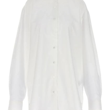Raf Simons - Cotton Poplin Shirt - Größe 36 - weiß Raf Simons - Cotton Poplin Shirt - Größe 36 - weiß