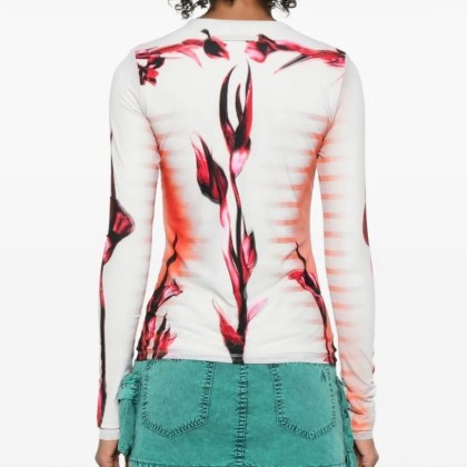 Jean Paul Gaultier - Long Sleeve Shirt - Größe XS - weiß – Bild 2