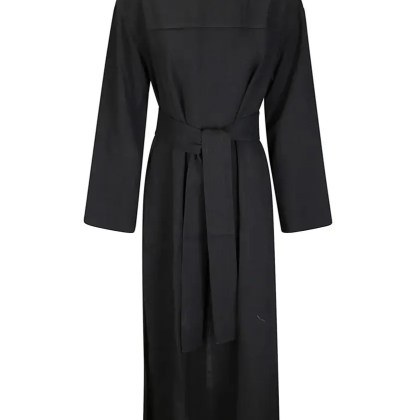 Studio Nicholson - High Collar Long Sleeve Dress - Größe 42 - schwarz Studio Nicholson - High Collar Long Sleeve Dress - Größe 42 - schwarz