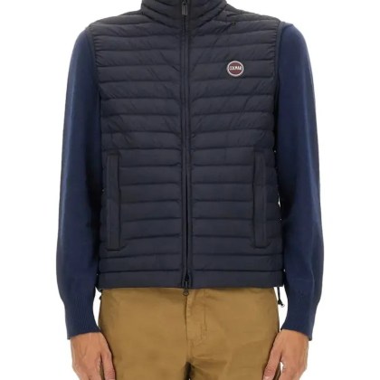 Colmar Originals - Lightweight Down Vest With Drawstring - Größe 48 - blau Colmar Originals - Lightweight Down Vest With Drawstring - Größe 48 - blau