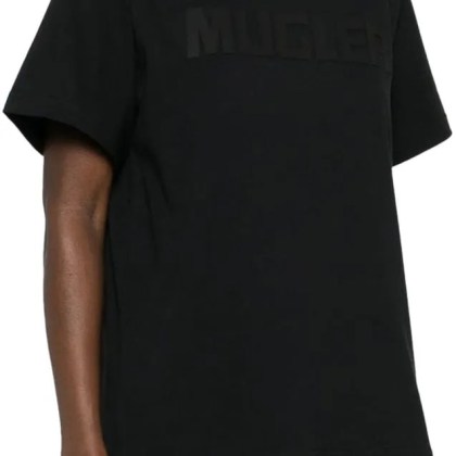 Mugler - Top Black - Größe XS - schwarz – Bild 2