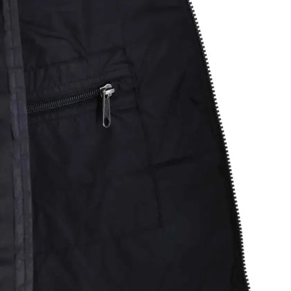 The North Face - Quilted Down Coat With Detachable Hood And Adjusta - Größe L - schwarz