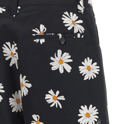 Moschino - 'Margherite' Print Bermuda Shorts - Größe 48 - schwarz – Bild 2