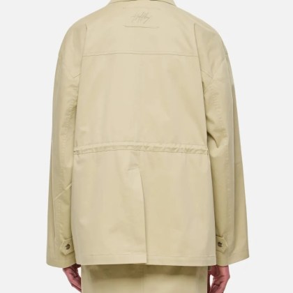 HALFBOY - Biege Parka With Drawstring Waist - Größe XS - beige – Bild 3