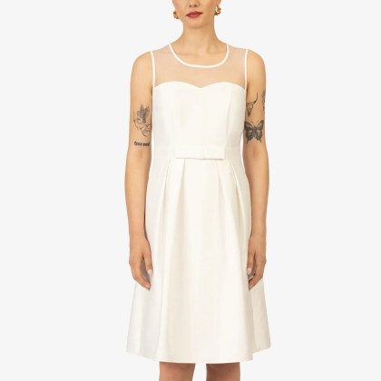 Kraimod - Cocktailkleid - Größe 40 - creme – Bild 4