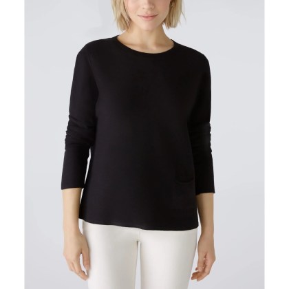 Oui - Pullover KEIKO - Größe 34 DAMEN - schwarz – Bild 2