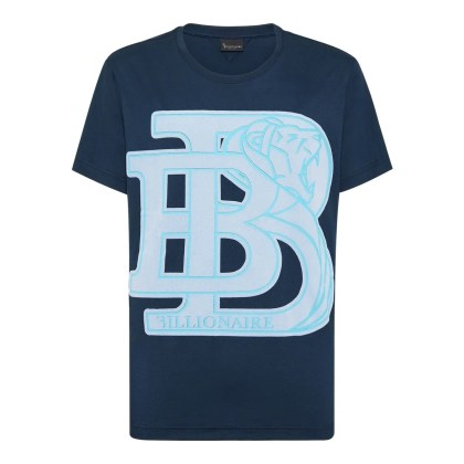 BILLIONAIRE - T-Shirt - Größe M - blau BILLIONAIRE - T-Shirt - Größe M - blau