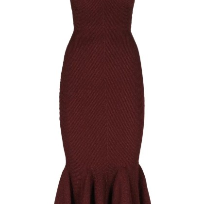 Retrofete - Bordeaux Blerina Dress - Größe S - rot Retrofete - Bordeaux Blerina Dress - Größe S - rot