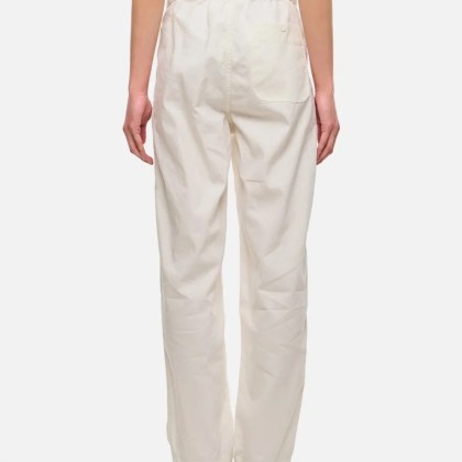 Casey & Casey - Jude Femme Cotton And Linen Pants - Größe XS - weiß – Bild 3