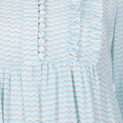 SLY010 - KARTER Kleid - Größe F42 - blau