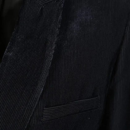 Forte Forte - Blzer Fluido Velvet - Größe 1 - schwarz – Bild 2