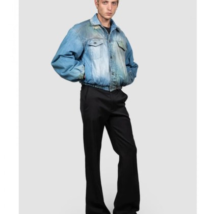 Egonlab - EGONLAB Gepaddete Denimjacke - Größe L - multi Egonlab - EGONLAB Gepaddete Denimjacke - Größe L - multi