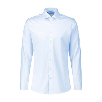 fakts - Slim-Fit Hemd aus Baumwolle - Größe 43 - blau fakts - Slim-Fit Hemd aus Baumwolle - Größe 43 - blau