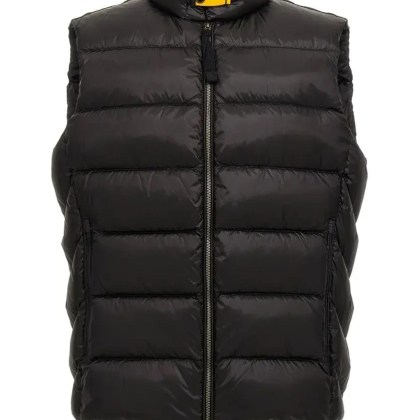 Parajumpers - Heren Jeordie Down Vest Zwart - Größe L - schwarz Parajumpers - Heren Jeordie Down Vest Zwart - Größe L - schwarz