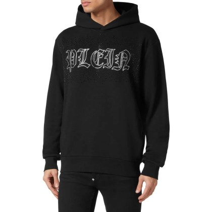 Philipp Plein - Sweatshirt Mit Kapuze - Größe L - schwarz – Bild 4