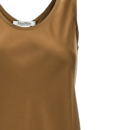 Max Mara - 'Banio' Dress - Größe 46 - braun – Bild 3