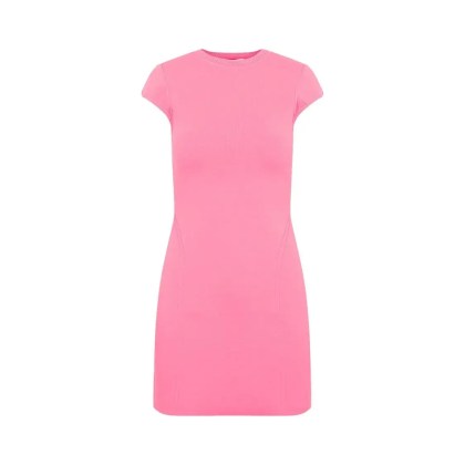 Victoria Beckham - Pink Cap Sleeve Fitted Mini Dress - Größe 6 - pink Victoria Beckham - Pink Cap Sleeve Fitted Mini Dress - Größe 6 - pink