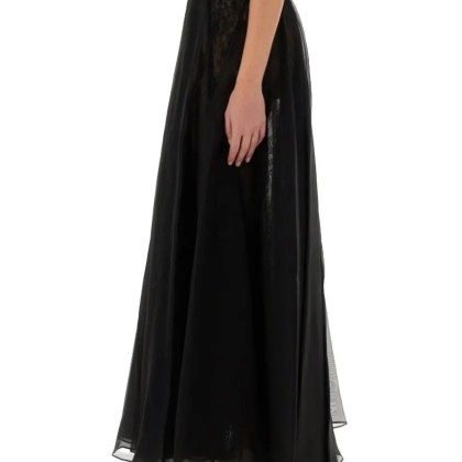 Nina Ricci - "Voluminous" Maxi Skirt - Größe 38 - schwarz – Bild 2