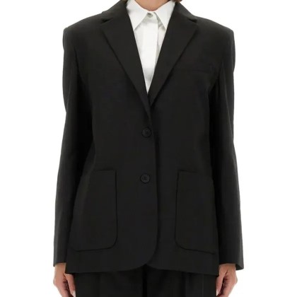 THE GARMENT - "Pluto" Blazer With Bow - Größe 10 - schwarz THE GARMENT - "Pluto" Blazer With Bow - Größe 10 - schwarz