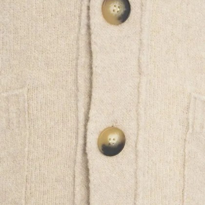 Kangra - Cashmere cardigan - Größe 48 - beige – Bild 3