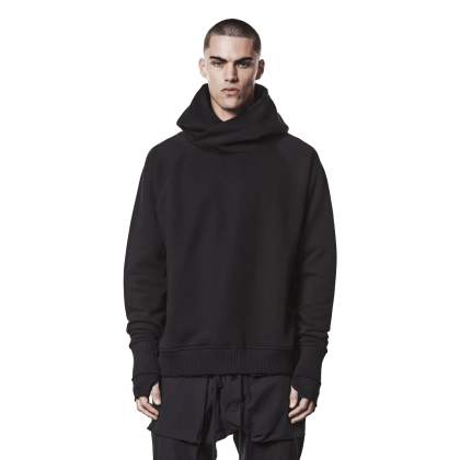 Thom Krom - Hoodie mit Raglanärmeln - Größe S - schwarz Thom Krom - Hoodie mit Raglanärmeln - Größe S - schwarz