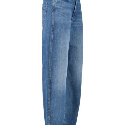 NILI LOTAN - Wide-Leg Jeans With Mid-Blue Wash - Größe 25 - blau – Bild 4