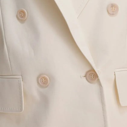 Max Mara - "Olimpia" Blazer - Größe 42 - weiß – Bild 3