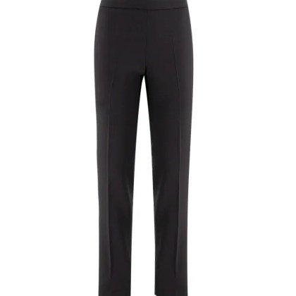 Fabiana Filippi - Skinny Black Trousers With Side Zip Fastening - Größe 46 - schwarz Fabiana Filippi - Skinny Black Trousers With Side Zip Fastening - Größe 46 - schwarz