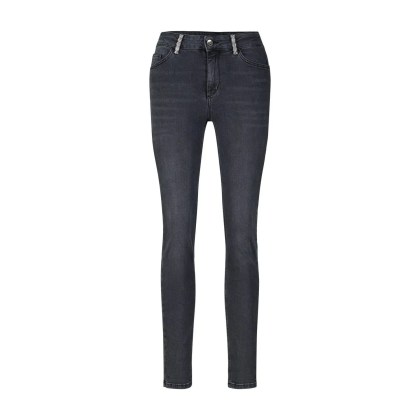 LIU JO - Skinny Jeans mit Strass Verzierung - Größe 26 - grau LIU JO - Skinny Jeans mit Strass Verzierung - Größe 26 - grau