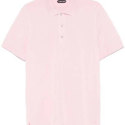 Tom Ford - Light Pink Short-Sleeve Polo - Größe 48 - pink Tom Ford - Light Pink Short-Sleeve Polo - Größe 48 - pink
