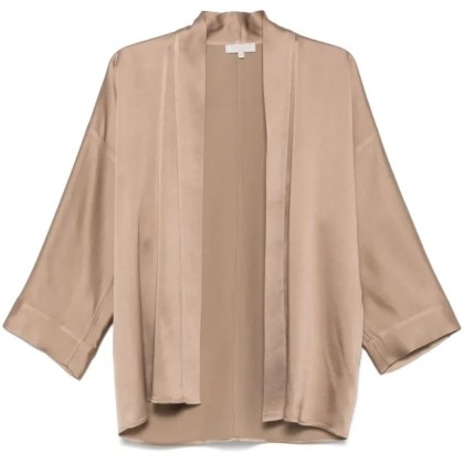 Antonelli - Light Brown Belted Shirt - Größe 42 - braun Antonelli - Light Brown Belted Shirt - Größe 42 - braun