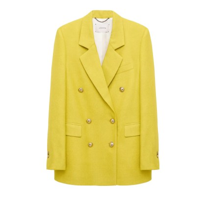 Dorothee Schumacher - OCCASION COOLNESS jacket - Größe 1 - gelb Dorothee Schumacher - OCCASION COOLNESS jacket - Größe 1 - gelb
