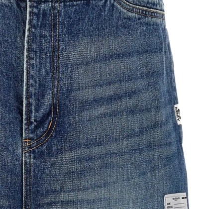 Maison Mihara Yasuhiro - Powder Blue Straight Leg Jeans - Größe 48 - blau – Bild 3