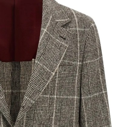 Brunello Cucinelli - 'Cavallo' Blazer - Größe 50 - grau – Bild 3