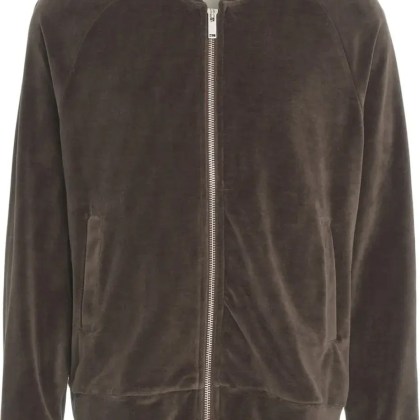OAS - Velvet sweatshirt %27Sierra%27 - Größe XL - braun OAS - Velvet sweatshirt %27Sierra%27 - Größe XL - braun