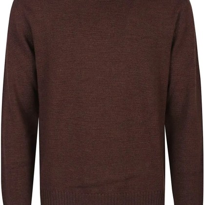 Ballantyne - Plain Sweater Brown - Größe 50 - braun Ballantyne - Plain Sweater Brown - Größe 50 - braun