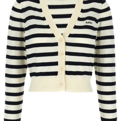 A.P.C. - Gaelle%27 Cardigan - Größe L - blau A.P.C. - Gaelle%27 Cardigan - Größe L - blau