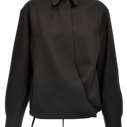 Valentino Garavani - Valentino Techno Light Wool Shirt - Größe 36 - schwarz Valentino Garavani - Valentino Techno Light Wool Shirt - Größe 36 - schwarz