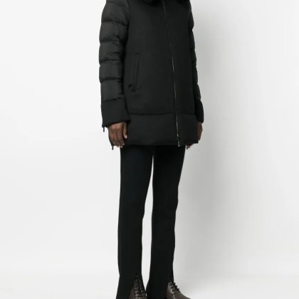 Moorer - Medium Lenght Down Jacket - Größe 42 - schwarz – Bild 2