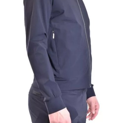 Rrd - Full Zip Sweatshirt With Hood - Größe 46 - blue – Bild 4