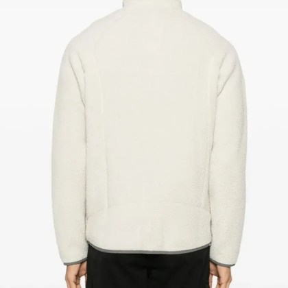 PATAGONIA - Light Beige Fleece Jacket - Größe XL - beige – Bild 3