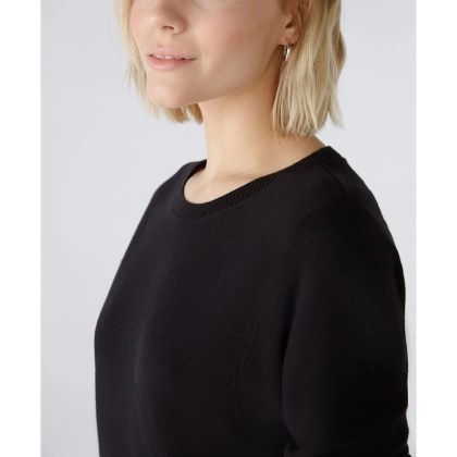 Oui - Pullover KEIKO - Größe 34 - schwarz – Bild 3