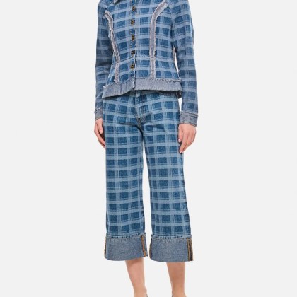 Molly Goddard - Alfie Denim Jacket - Größe 10 - blau – Bild 4