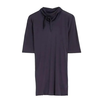 Lemaire - Ss Foulard Top - Größe S - schwarz Lemaire - Ss Foulard Top - Größe S - schwarz